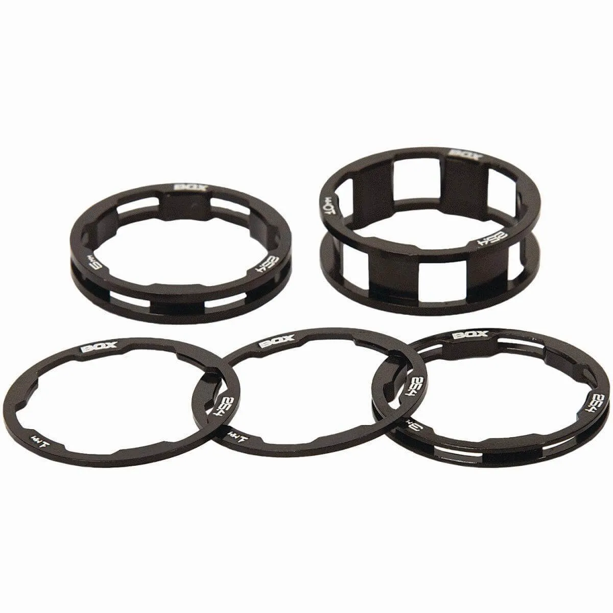 Box One Stem Spacer Kit Black